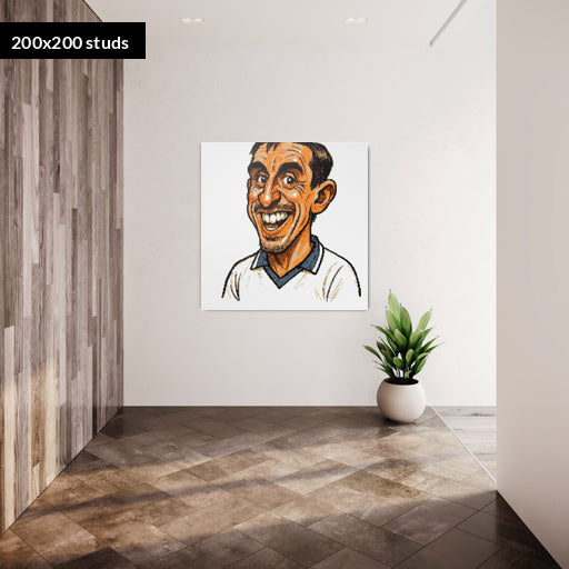 200*200studs, 160*160cm, 63*63inch