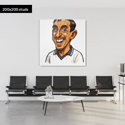 200*200studs, 160*160cm, 63*63inch