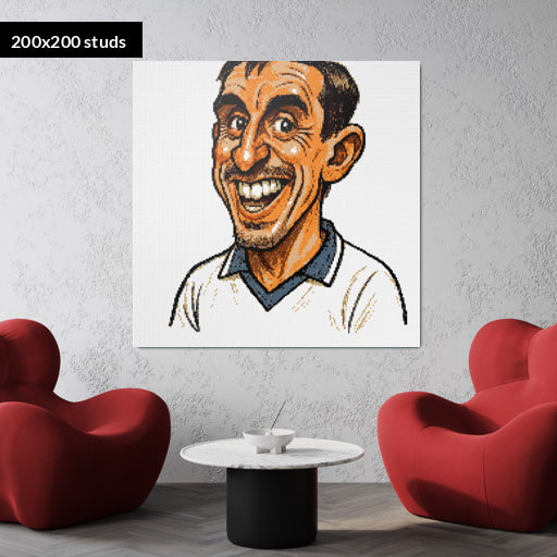 200*200studs, 160*160cm, 63*63inch