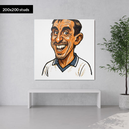 200*200studs, 160*160cm, 63*63inch