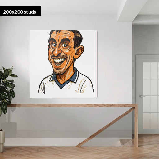 200*200studs, 160*160cm, 63*63inch