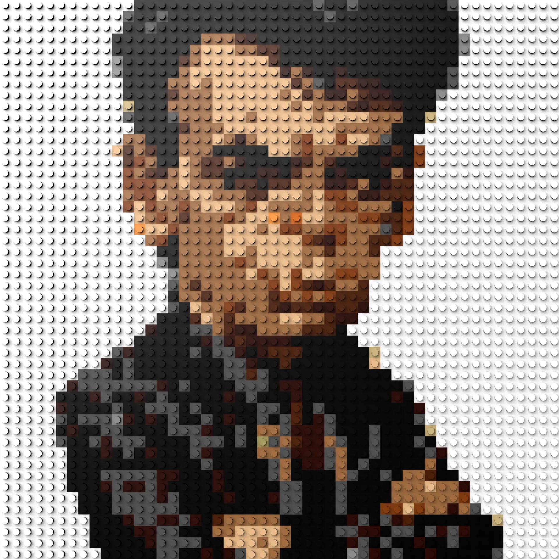 50*50studs, 40*40cm, 15,75*15,75inch