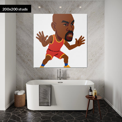 200*200studs, 160*160cm, 63*63inch
