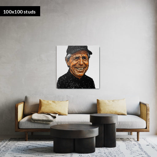 100*100studs, 80*80cm, 31,5*31,5inch