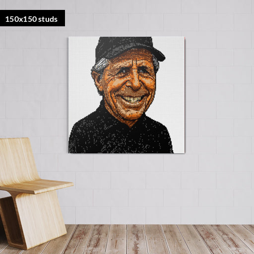 150*150studs, 120*120cm, 47,25*47,25inch