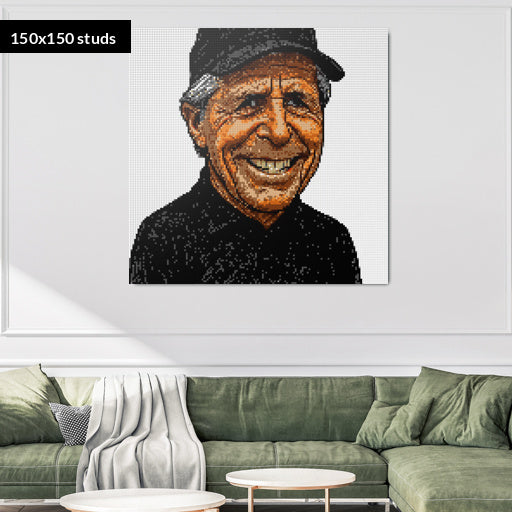 150*150studs, 120*120cm, 47,25*47,25inch