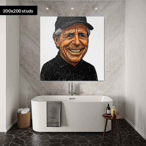 200*200studs, 160*160cm, 63*63inch