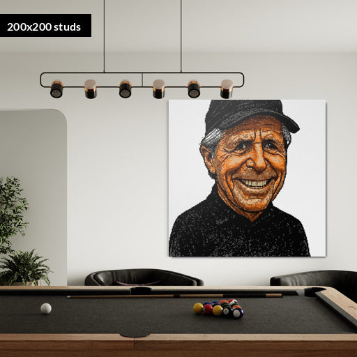 200*200studs, 160*160cm, 63*63inch