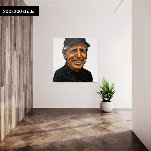 200*200studs, 160*160cm, 63*63inch