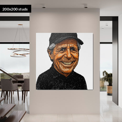 200*200studs, 160*160cm, 63*63inch