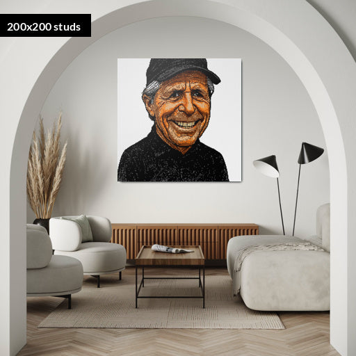 200*200studs, 160*160cm, 63*63inch