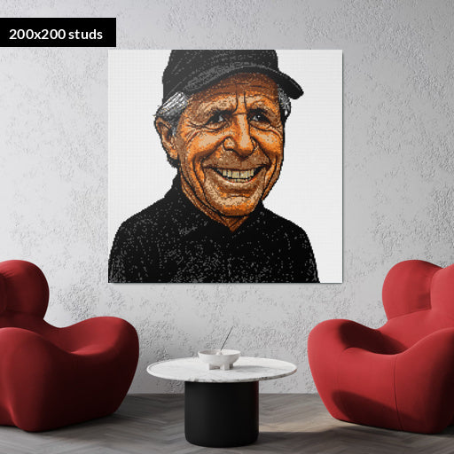 200*200studs, 160*160cm, 63*63inch