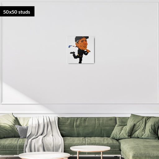 50*50studs, 40*40cm, 15,75*15,75inch