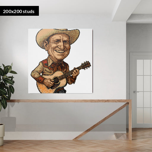 200*200studs, 160*160cm, 63*63inch