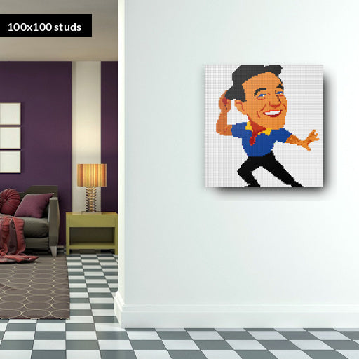 100*100studs, 80*80cm, 31,5*31,5inch