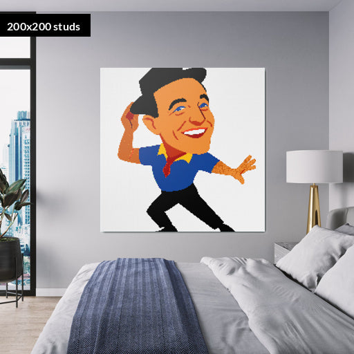 200*200studs, 160*160cm, 63*63inch