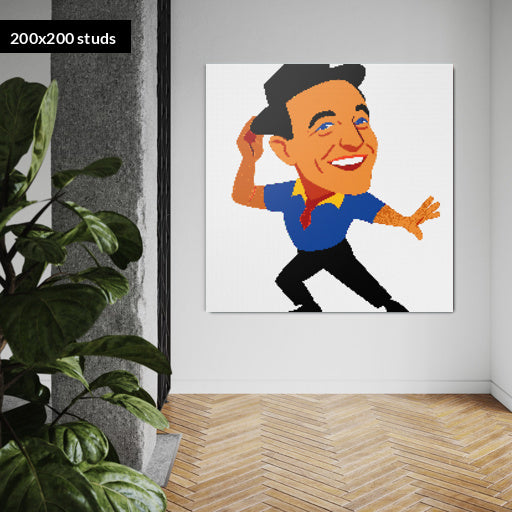 200*200studs, 160*160cm, 63*63inch