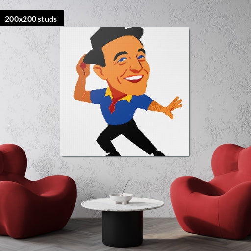 200*200studs, 160*160cm, 63*63inch