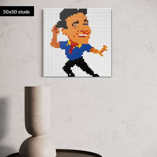 50*50studs, 40*40cm, 15,75*15,75inch