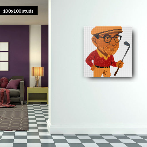 100*100studs, 80*80cm, 31,5*31,5inch