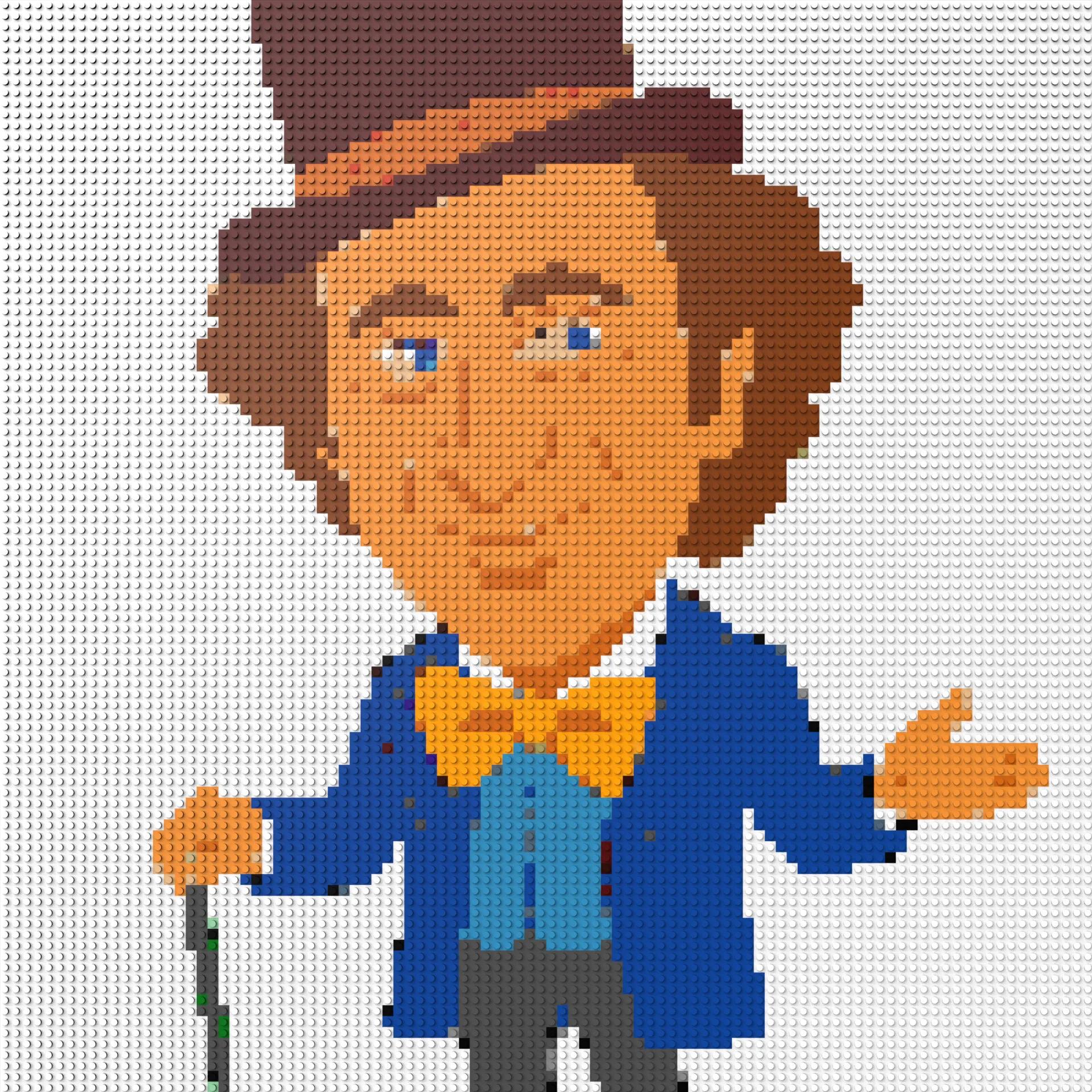 100*100studs, 80*80cm, 31,5*31,5inch