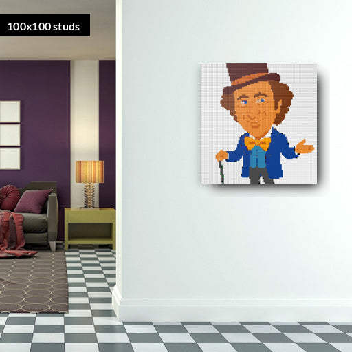 100*100studs, 80*80cm, 31,5*31,5inch