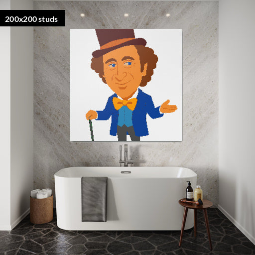 200*200studs, 160*160cm, 63*63inch