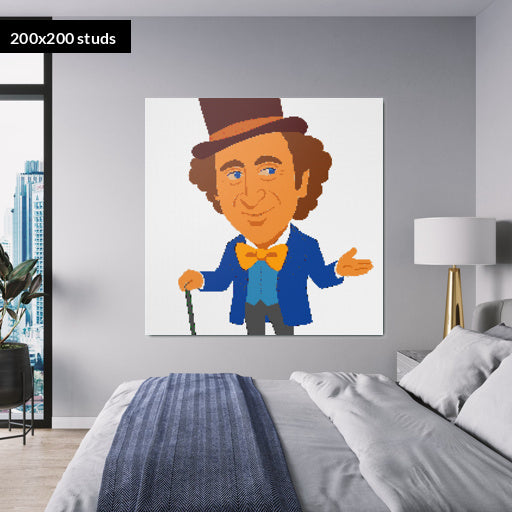 200*200studs, 160*160cm, 63*63inch