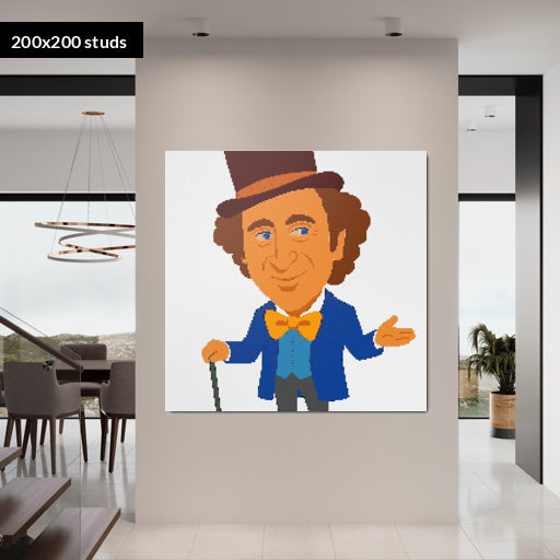 200*200studs, 160*160cm, 63*63inch