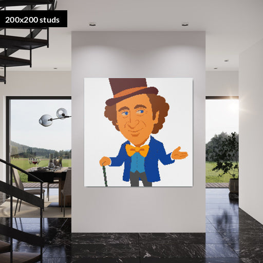 200*200studs, 160*160cm, 63*63inch