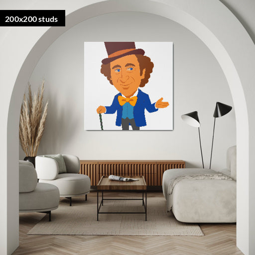 200*200studs, 160*160cm, 63*63inch