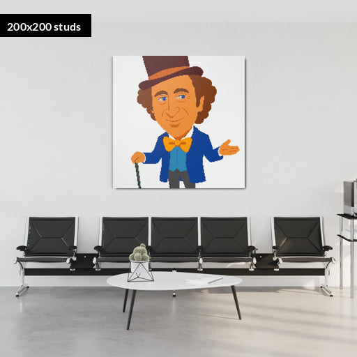 200*200studs, 160*160cm, 63*63inch