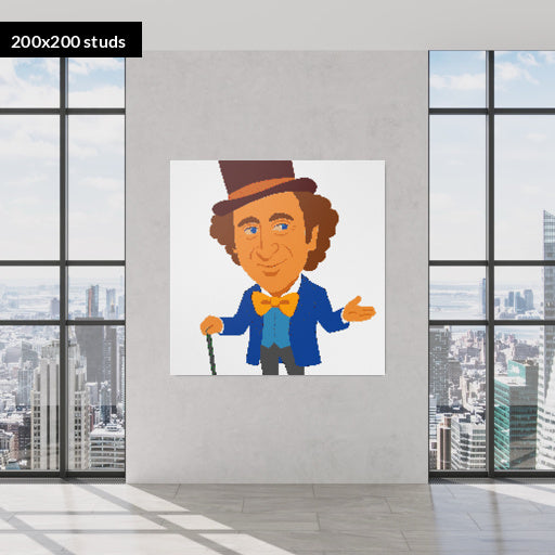 200*200studs, 160*160cm, 63*63inch