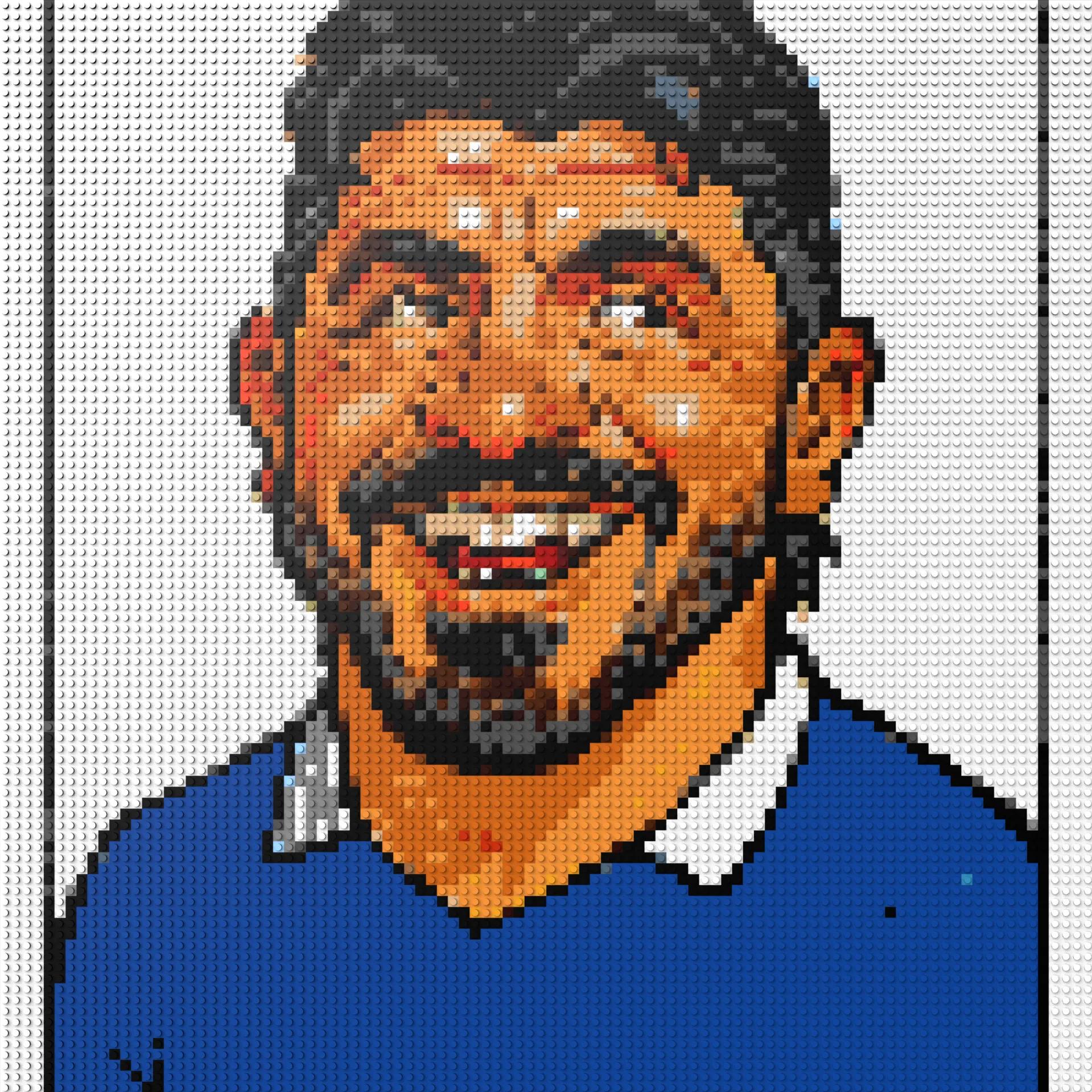 100*100studs, 80*80cm, 31,5*31,5inch