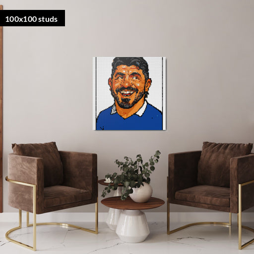 100*100studs, 80*80cm, 31,5*31,5inch