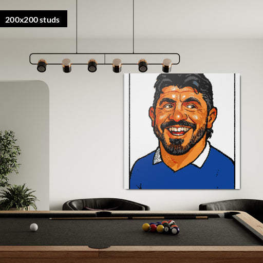 200*200studs, 160*160cm, 63*63inch