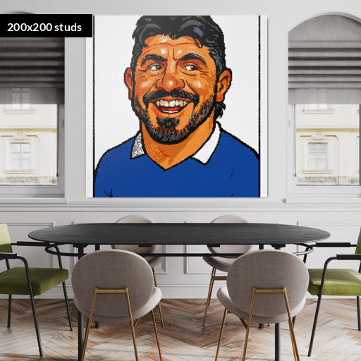 200*200studs, 160*160cm, 63*63inch