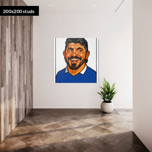 200*200studs, 160*160cm, 63*63inch