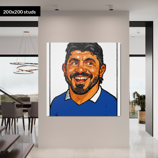 200*200studs, 160*160cm, 63*63inch