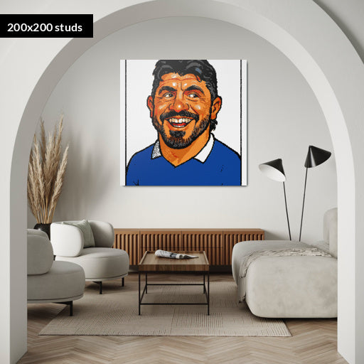 200*200studs, 160*160cm, 63*63inch