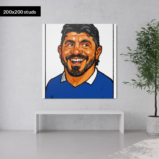 200*200studs, 160*160cm, 63*63inch