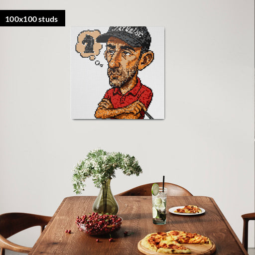 100*100studs, 80*80cm, 31,5*31,5inch