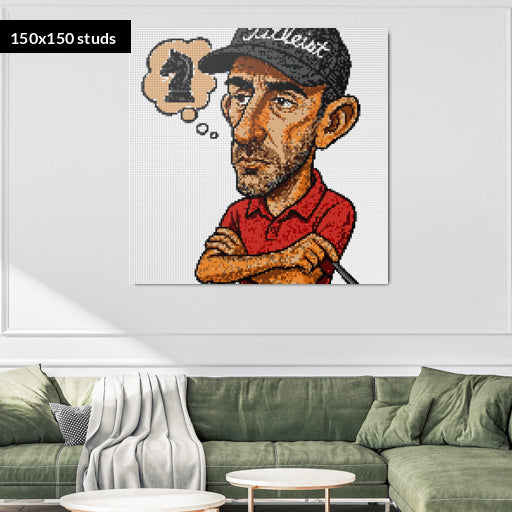 150*150studs, 120*120cm, 47,25*47,25inch