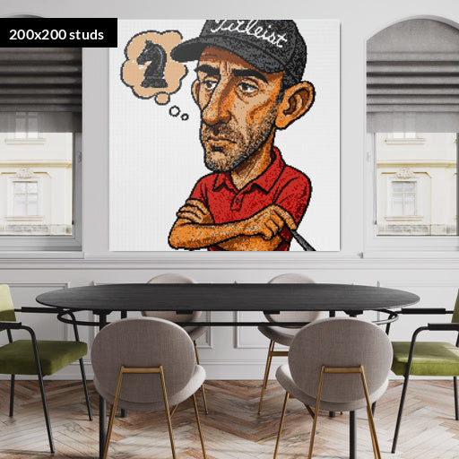 200*200studs, 160*160cm, 63*63inch