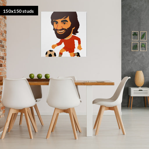 150*150studs, 120*120cm, 47,25*47,25inch