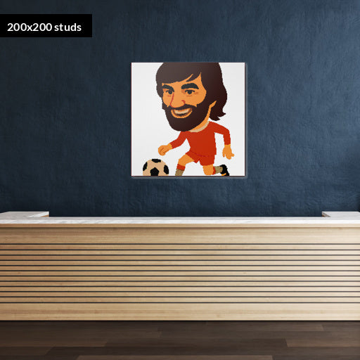 200*200studs, 160*160cm, 63*63inch