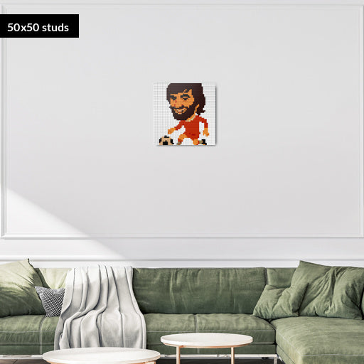 50*50studs, 40*40cm, 15,75*15,75inch