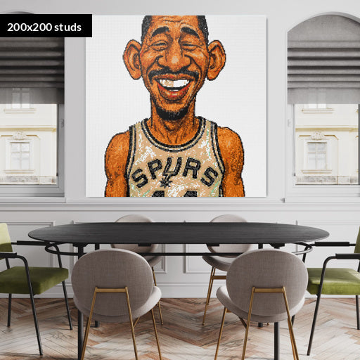 200*200studs, 160*160cm, 63*63inch