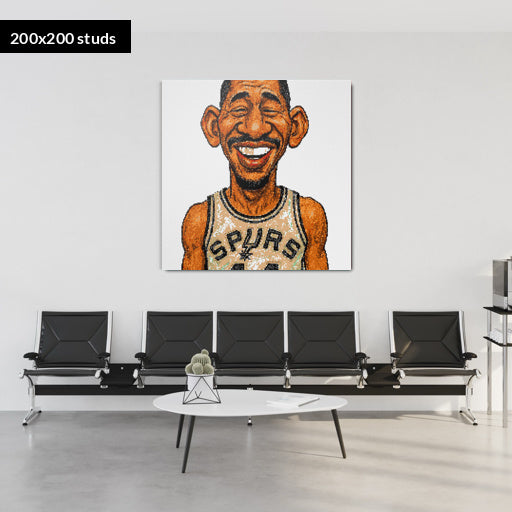 200*200studs, 160*160cm, 63*63inch