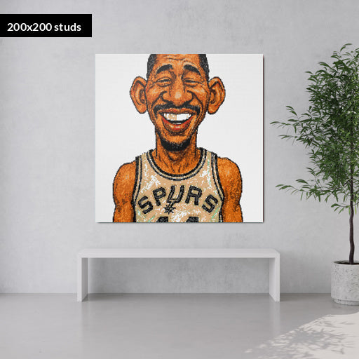 200*200studs, 160*160cm, 63*63inch